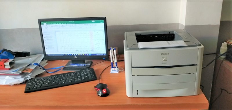 M&aacute;y in Canon 3300 b&aacute;o lỗi alarm