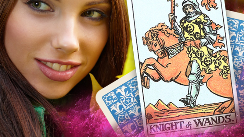 Lá Knight Of Wands mang thông điệp tích cực