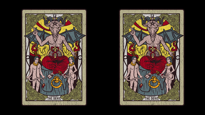 Ý Nghĩa Lá Bài The Devil Trong Tarot Theo Chuẩn Rider Waite Smith