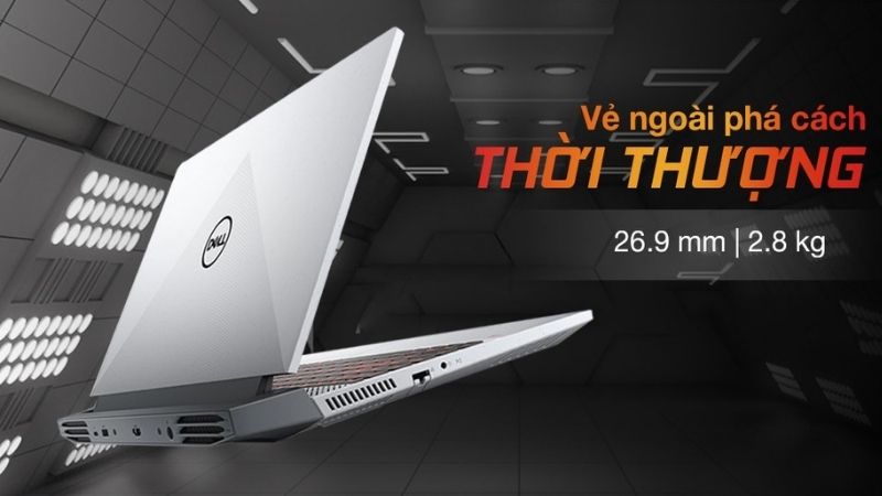Laptop sở hữu một thiết kế tinh tế với sắc x&aacute;m thời thượng