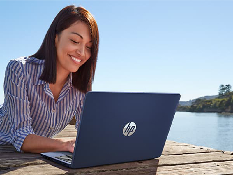 Laptop HP có thiết kế, màu sắc trang nhã