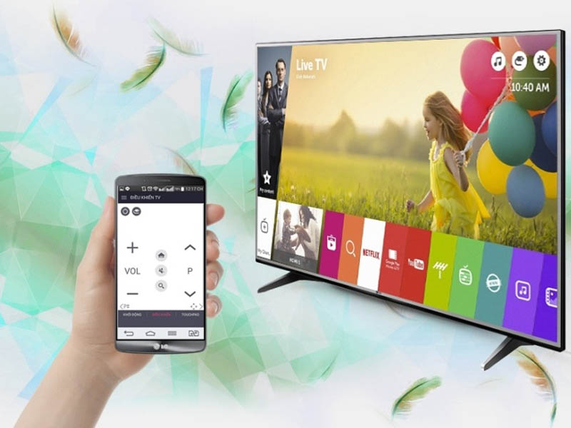 Sử dụng LG tivi Plus để kết nối điện thoại với tivi