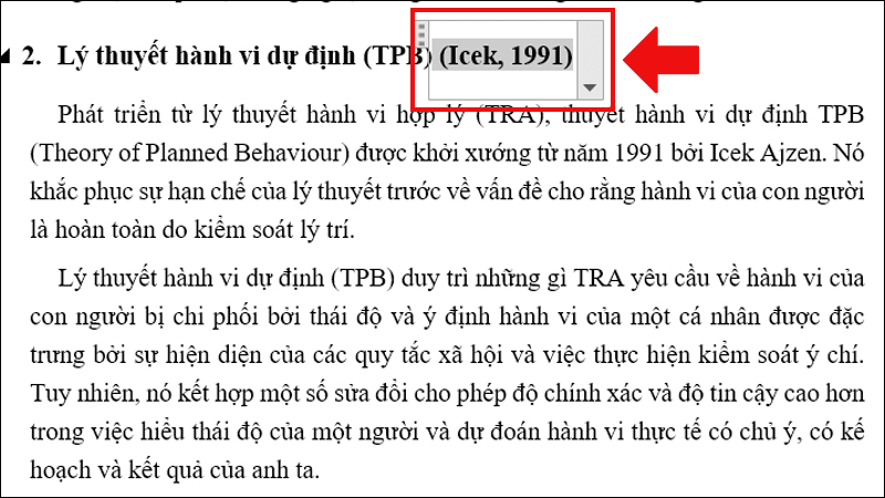 Cách trích dẫn tài liệu tham khảo theo kiểu APA