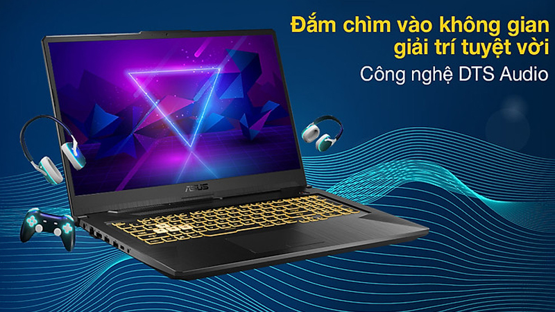 Laptop Asus TUF Gaming FX706HC sở hữu sức mạnh ưu việt