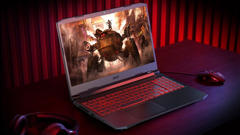 Laptop gaming Acer c&oacute; kiểu d&aacute;ng mạnh mẽ