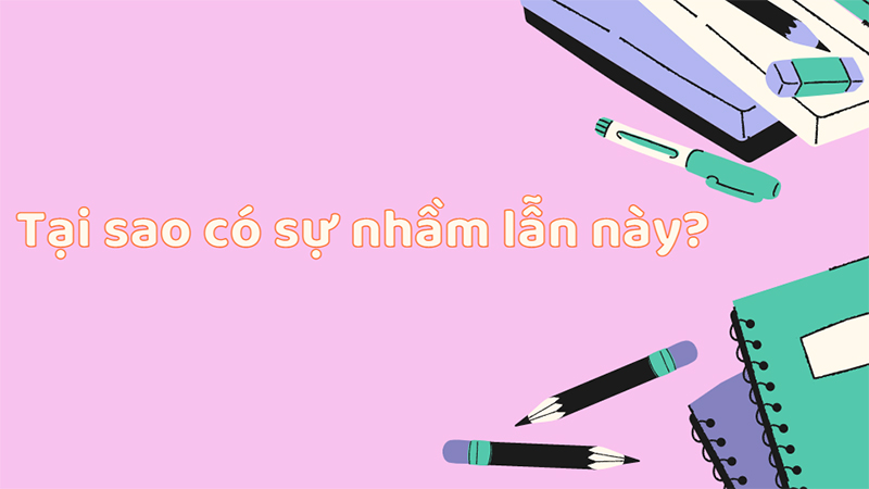 Tại sao có sự nhầm lẫn giữa trêu và chêu