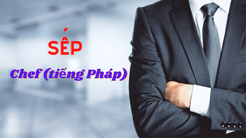 Sếp là từ để chỉ người đứng đầu của một nhóm, cơ quan hoặc tổ chức