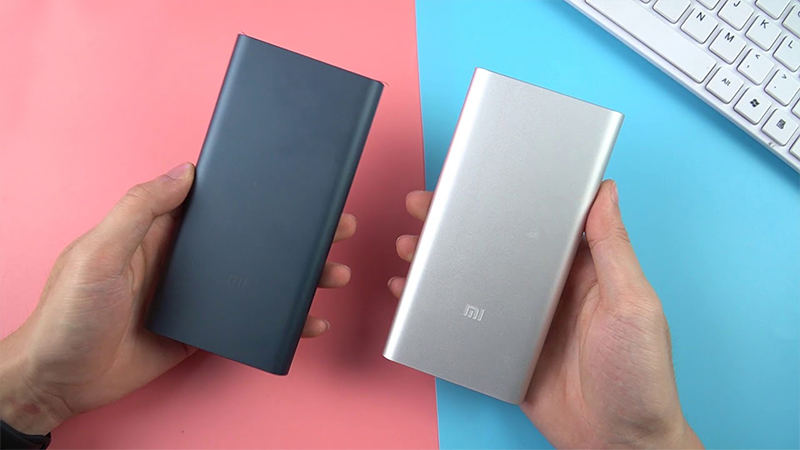 Sạc dự phòng Xiaomi có thiết kế nhỏ gọn, hiện đại