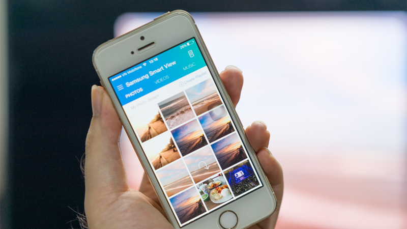 Ngoài ra, bạn cũng có thể sử dụng ứng dụng Samsung Smart View để kết nối điện thoại với tivi Samsung