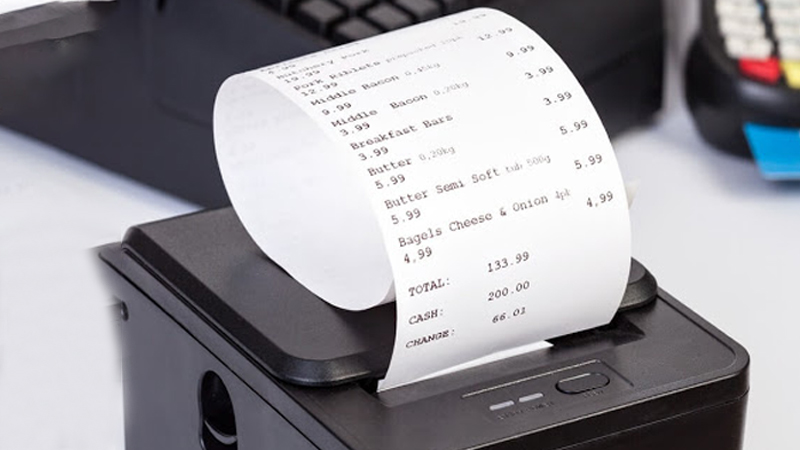 M&aacute;y in bill kh&ocirc;ng hoạt động