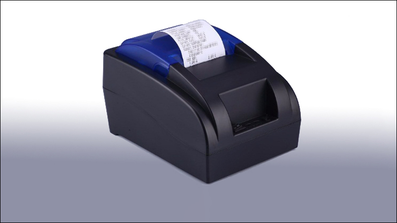 M&aacute;y in ho&aacute; đơn kh&ocirc;ng tự động cắt giấy