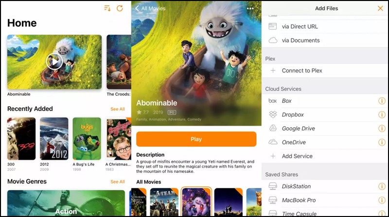 Giao diện Infuse 7