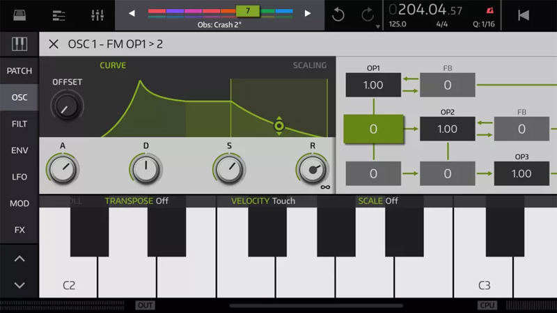 NanoStudio 2 l&agrave; ứng dụng sản xuất &acirc;m thanh chuy&ecirc;n nghiệp