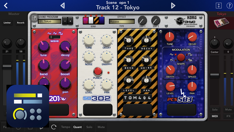Ứng dụng cung cấp nhiều c&ocirc;ng cụ tiện &iacute;ch cần thiết cho việc s&aacute;ng tạo &acirc;m thanh