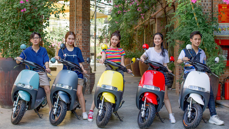 Xe máy điện Dibao khá được ưa chuộng trong cộng đồng giới trẻ