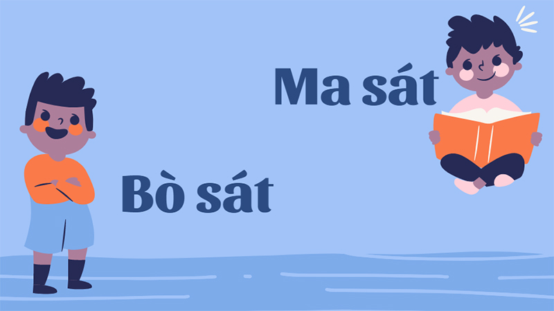 Bò sát, ma sát là các từ đúng