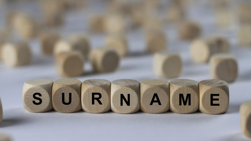 Ý nghĩa của surname ở từng khu vực khác nhau 