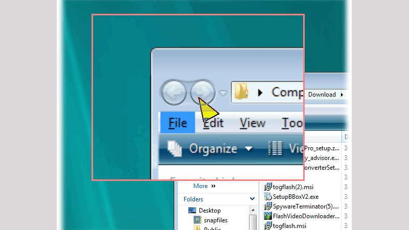 Phần mềm Magnifier chạy hệ điều h&agrave;nh Windows