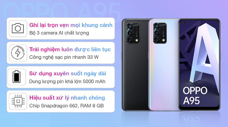 Dung lượng pin lớn, cho bạn trải nghiệm cả ngày dài