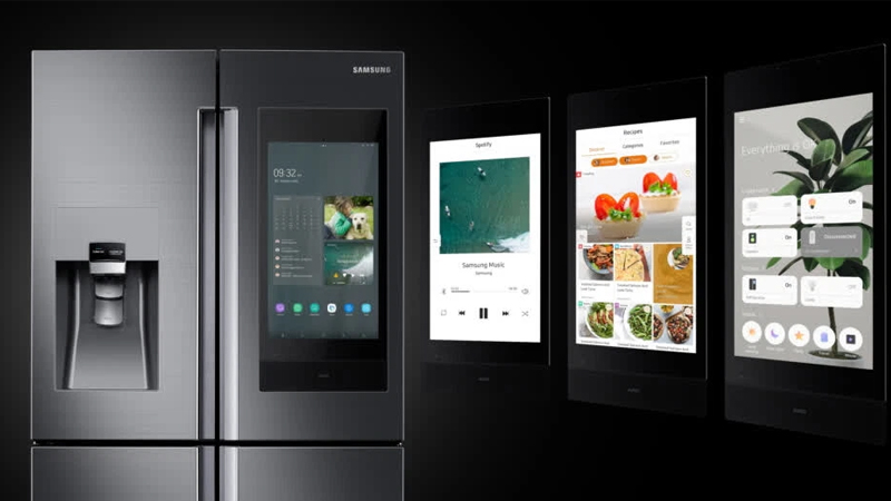 Bạn có thể điều khiển tủ lạnh thông minh thông qua điện thoại