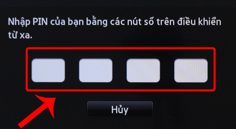 Nhập mã PIN