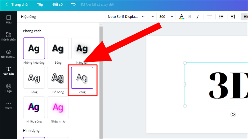 Video] 3 cách tạo hiệu ứng chữ 3D trên Canva đơn giản, chi tiết ...