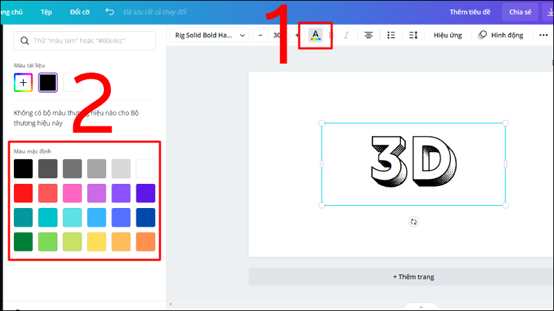 Video] 3 cách tạo hiệu ứng chữ 3D trên Canva đơn giản, chi tiết ...