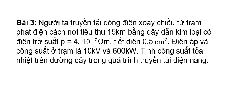 Bài tập 3