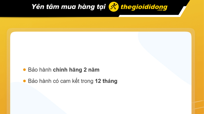 Ch&iacute;nh s&aacute;ch bảo h&agrave;nh tại Thế Giới Di Động
