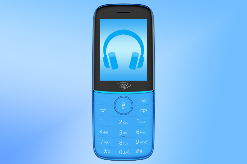Itel it6131 có thể xem như một chiếc máy nghe nhạc MP3