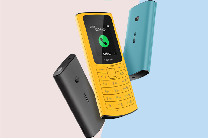 Nokia 110 4G với 3 phiên bản màu sắc