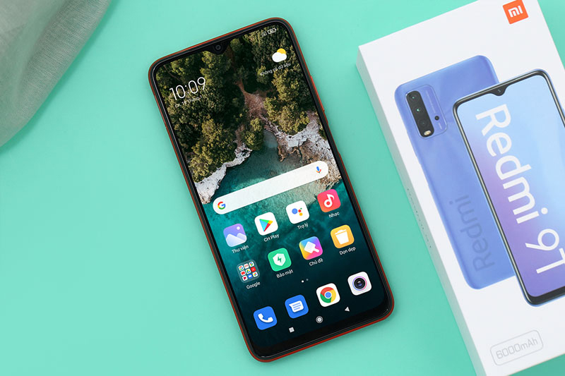 Redmi 9T sở hữu màn hình cực lớn, độ phân giải Full HD+