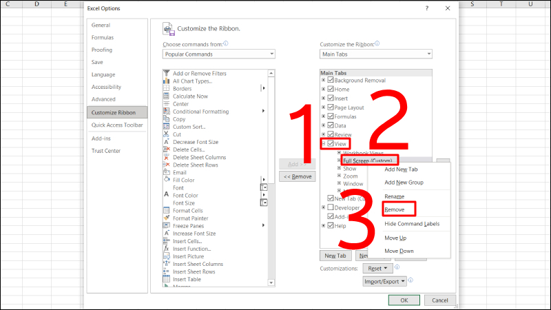 Khi sử dụng Full màn hình Excel, bạn sẽ có được khung nhìn toàn diện hơn cho các tài liệu của mình. Với không gian làm việc rộng rãi hơn, bạn sẽ dễ dàng sắp xếp và quản lý các dữ liệu một cách chuyên nghiệp hơn. Hãy xem hình ảnh liên quan ngay để tận hưởng tất cả các lợi ích này!