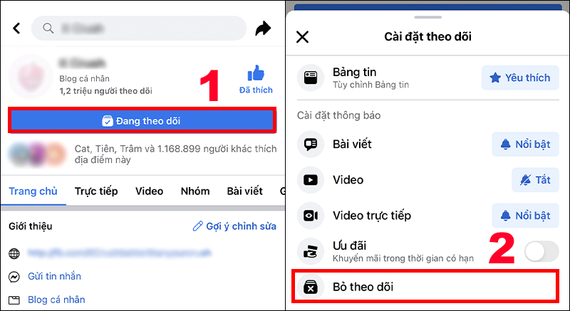 Hướng dẫn cách bỏ theo dõi người, nhóm hoặc trang trên Facebook (2021)