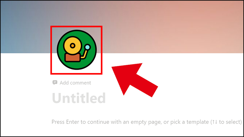 Icon mới hiện ra tr&ecirc;n trang của bạn