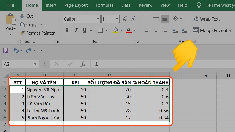 Tô màu dòng xen kẽ trong bảng tính Excel 2010 2013 2016  Học Excel  Online Miễn Phí
