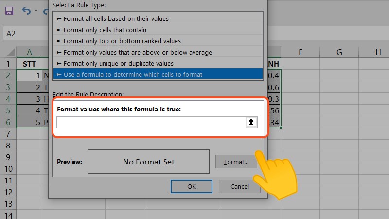 Tô màu có điều kiện trong excel bằng Conditional Formatting  YouTube