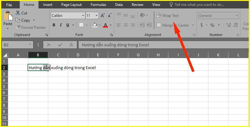 4 Cách Xuống Dòng Trong Excel Và Google Spreadsheets Đơn Giản Nhất -  Thegioididong.Com