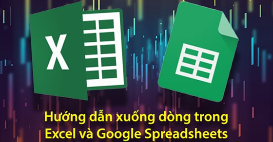 Cách dễ dàng để cách để xuống dòng trong ô excel một cách nhanh chóng