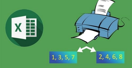 Làm thế nào để đánh số trang trang chẵn lẻ trong Excel?
