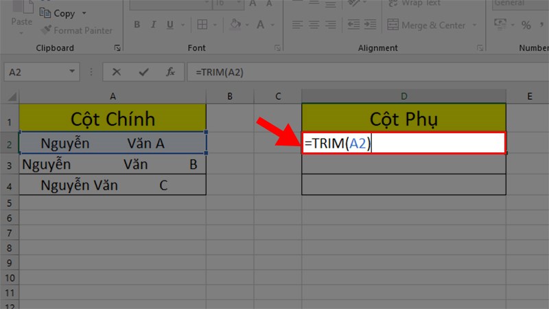 4 cách xóa khoảng trắng trong Excel tự động cho mọi phiên bản cực ...