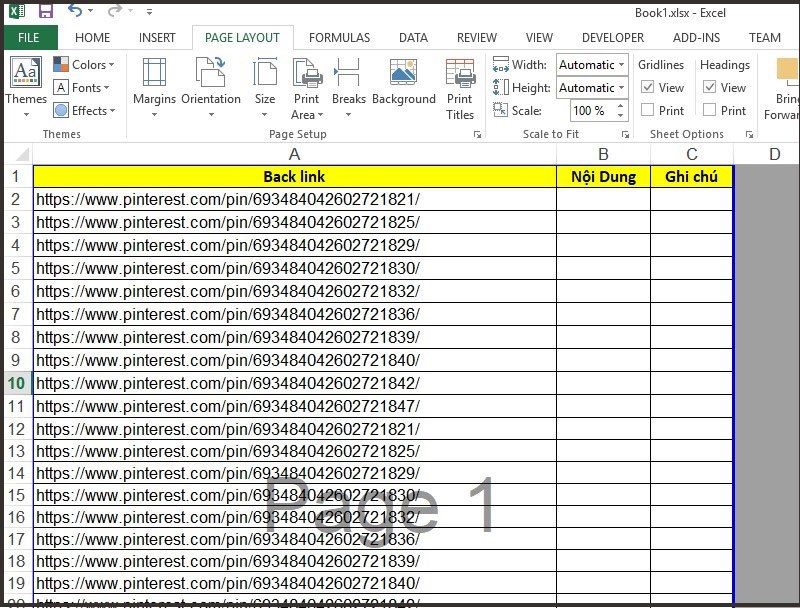 Cách bỏ, ngắt trang, chia 1 trang thành 2 trang trong Excel đơn ...