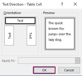 Cách xoay chữ trong Word bằng bảng Table đơn giản nhất - Ảnh 3