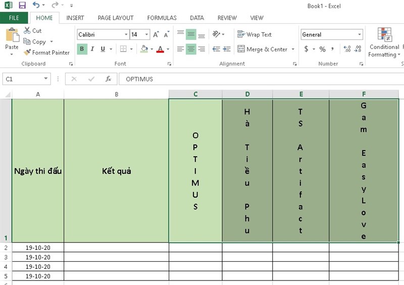 Cách In Xoay Ngang Trong Excel