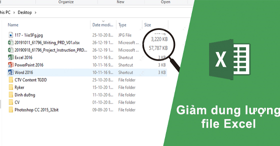 Hướng dẫn Cách nén file Excel giảm dung lượng lưu trữ hiệu quả