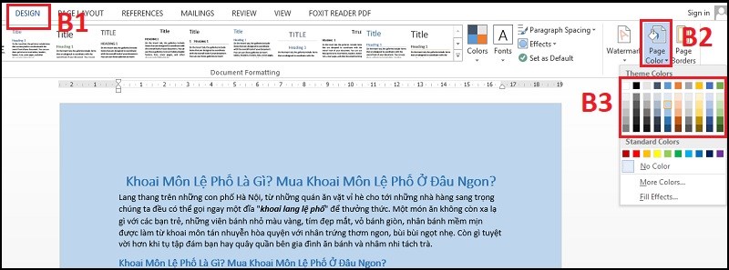 Hướng dẫn cách chèn ảnh vào khung hình trong Word