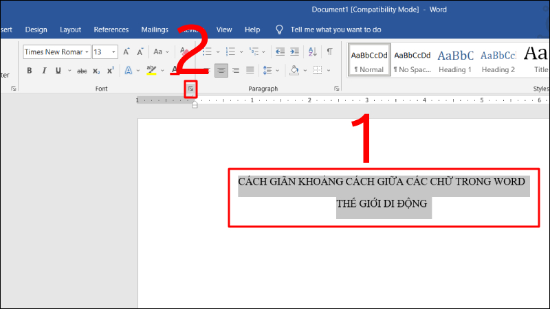 Việc giãn khoảng cách giữa các chữ trong Microsoft Word là rất quan trọng để đọc tài liệu dễ dàng hơn. Chỉ cần thực hiện vài thao tác đơn giản, bạn có thể giãn khoảng cách giữa các chữ để đáp ứng nhu cầu của bạn. Hãy xem hình ảnh liên quan để tìm hiểu cách giãn khoảng cách giữa các chữ trong Word và thử dùng trong tài liệu của bạn.