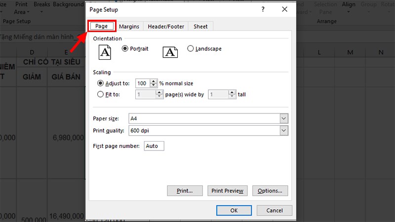 Cách in Excel vừa trang A4: Hướng dẫn chi tiết và mẹo tối ưu