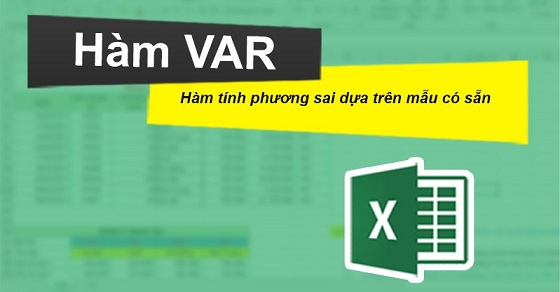 Hướng dẫn cách tính phương sai trong excel cho bài tập lượng giác