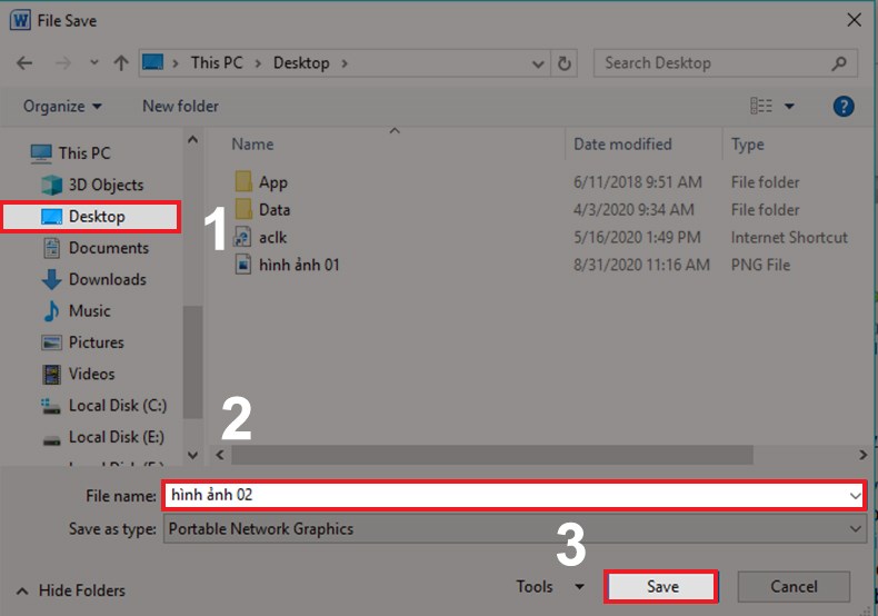 Lưu lại ảnh đã tạo